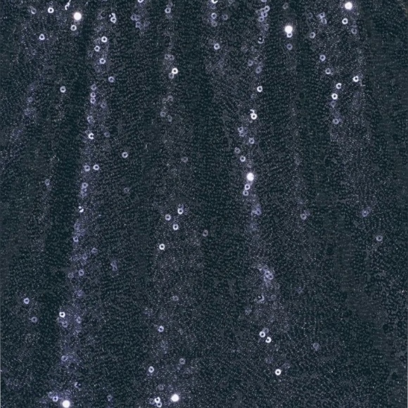 In the Spotlight Navy Blue Sequin Bodycon Dress - Picture 4 of 10